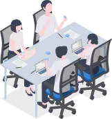 調査分析イラスト